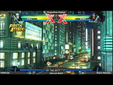 [5-18-12]FR3 UMvC3 PADtrick vs Pedro Morales