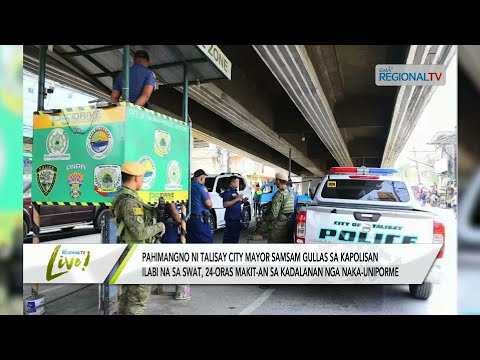 GMA Regional TV Live: Seguridad sa mga patigayon sa Talisay City, gipahingusgan