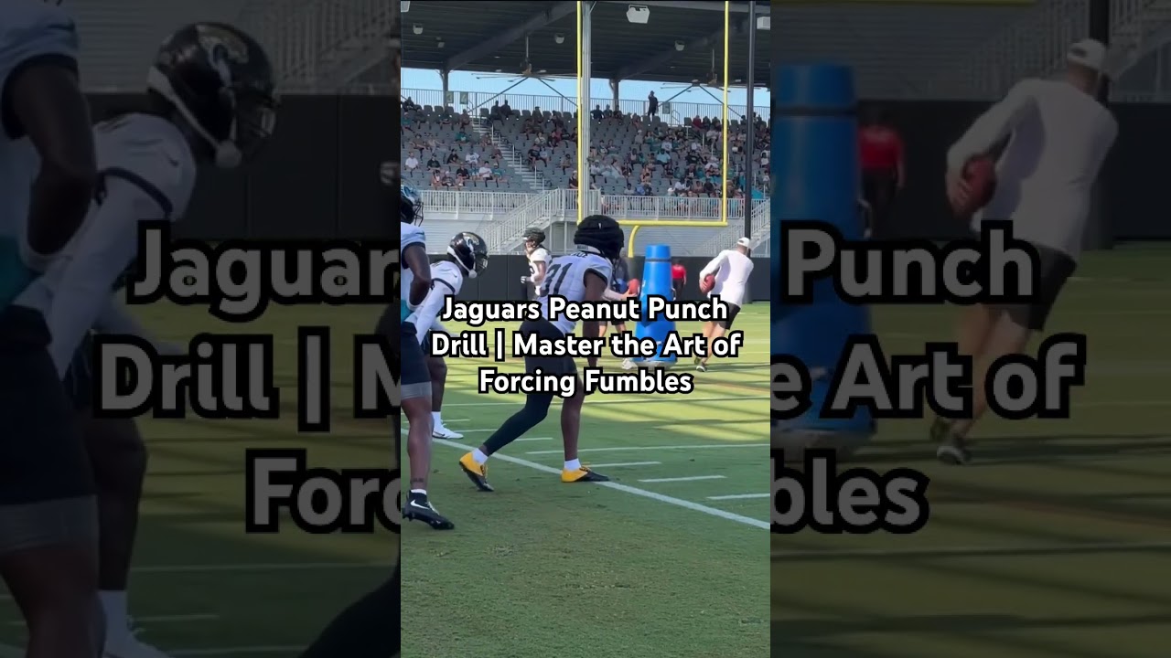 Jaguars Peanut Punch Drill | Master the Art of Forcing Fumbles