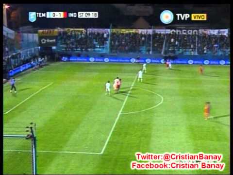 Temperley  0 Independiente 1 (Relato Jorge Arcapalo) Torneo de Primera Division 2015