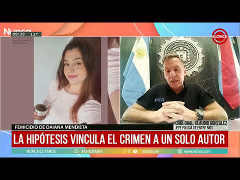 Caso Daiana Mendieta: la hipótesis apunta a un solo autor