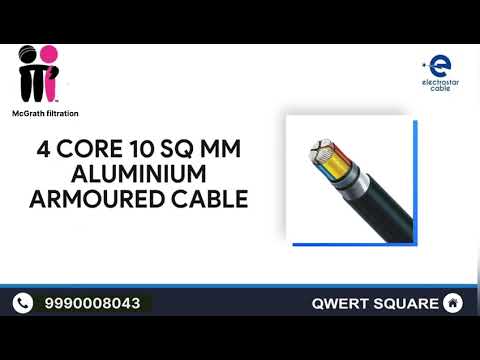Electrostar double armoured mining cable, 1.5 sq. mm, 3 core