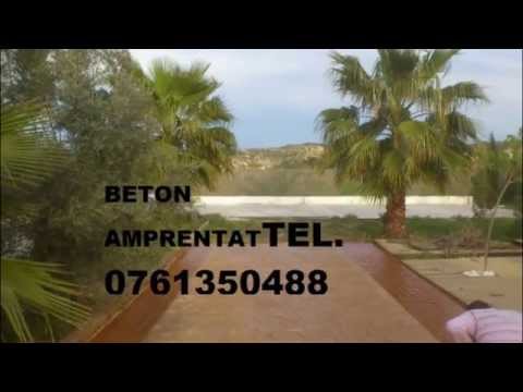 BETON AMPRENTAT BURDENI  0761350488 TELEORMAN