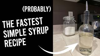 Simple Syrup In 90 Seconds