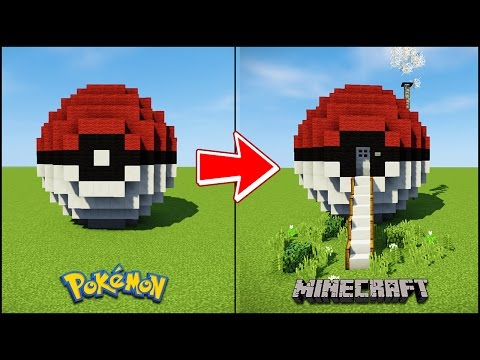 Smithers Boss - Transforming a Minecraft Pokeball into a House