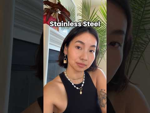 What jewelry brands don’t tell you about stainless steel 🫣
