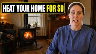 How Amish Families Heat Their Homes Without Utility Bills