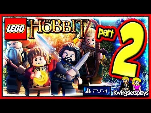 Lego the Hobbit - Walkthrough Part 2 An Unexpected Party co-op (PS4)