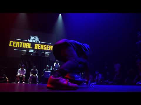 Central Berserk 2017 1v1 Bboy Likemike vs Bboy Flurry