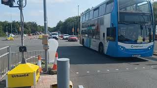 STAGECOACH BUS ROUTE 1 PASSING KINGSMILL - ADL Enviro400 19485