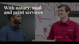 Notary Services at Staples Powered by NotaryPro