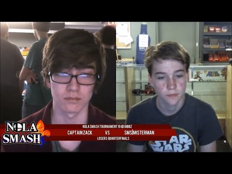 NOLA Smash 19: Losers Quarterfinals - CaptainZack vs SMS|MisterMan