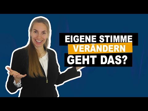 Eigene Stimme verändern - geht das?