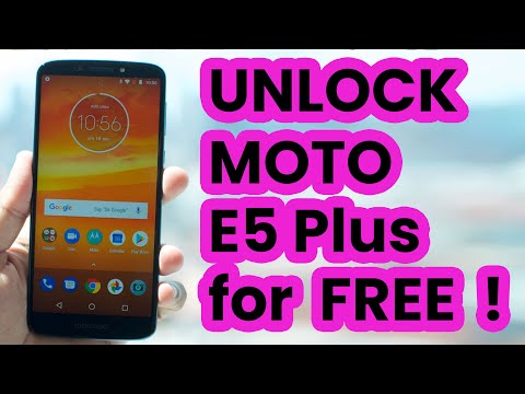 🔓 🇺🇸 Unlock Motorola MOTO E5 Plus, AT&T, T-Mobile, Verizon, Sprint, Boost