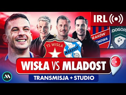 WISŁA KRAKÓW - MLADOST LUCANI NA ŻYWO: TRANSMISJA I STUDIO + IRL Z RAKÓW - ŁUDOGOREC