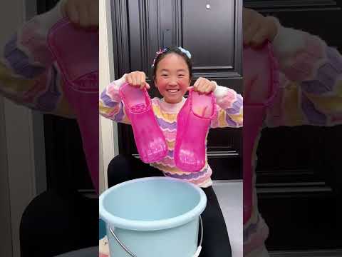 妹妹也想洗脚！#实用好物#好物推荐 #funny