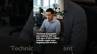 ‘Technical assessment’ was malware in S$15m LinkedIn crypto scam targeting tech workers