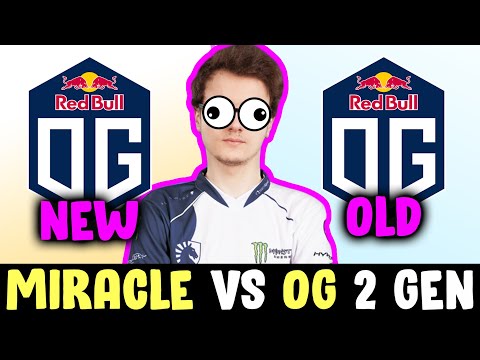 MIRACLE vs OG 2 generations of offlaners