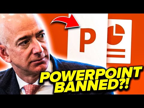 Why Did Jeff Bezos BAN PowerPoint From His Meetings?!