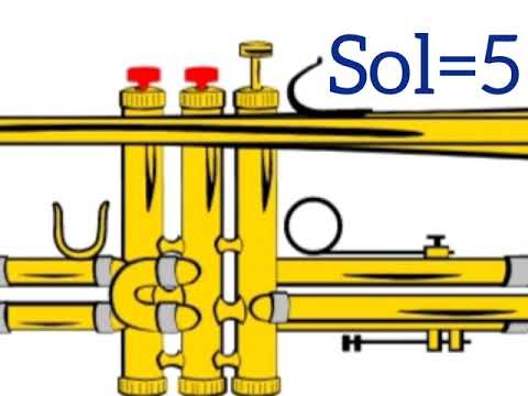 Cara mudah belajar terompet nada dasar C mayor