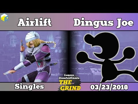 The Grind 19 Airlift (Sheik) vs Dingus Joe (Mr.Game & Watch) Losers Quarterfinals