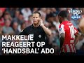 Danny Makkelie reageert op vermeende handsbal bij goal ADO | VERONICA INSIDE