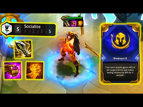 3 Star Socialite Irelia | 5 Socialite | TFT set 6.5 Neon Nights