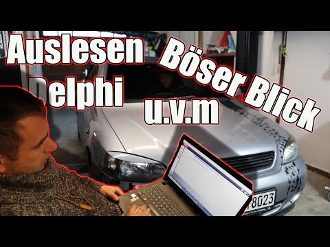 Opel Astra G Cabrio, böser Blick, Kleinreparaturen und Fehler auslesen mit DELPHI