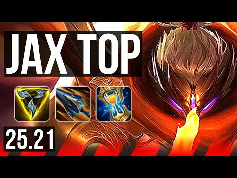 JAX vs TRYNDAMERE (TOP) | 41k DMG | NA Grandmaster | 25.21