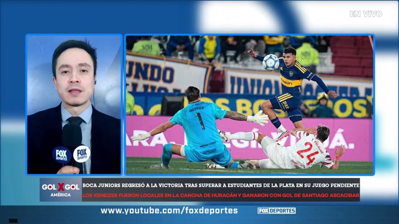💪🏼 BOCA JUNIORS 1-0 ESTUDIANTES | Victoria como visitante en la Liga Argentina | GolXGol