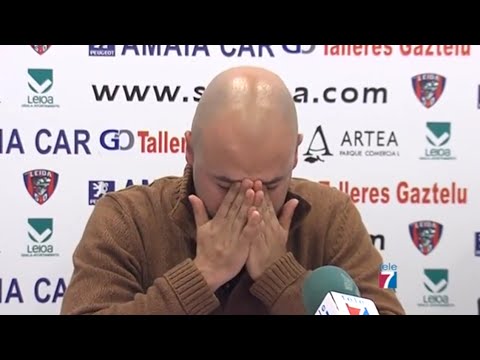 David Movilla se despide de la SD Leioa