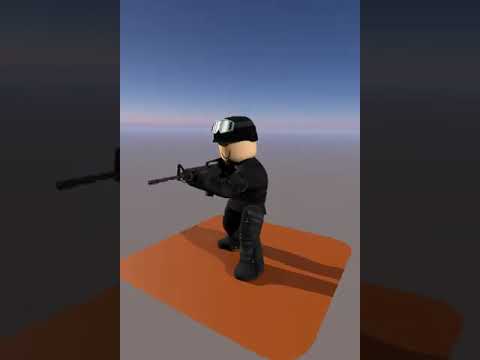 COZOKAMY - Roblox Animation Short (Basic weapon animation)