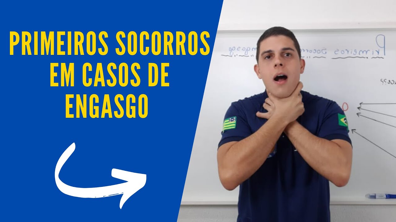 PRIMEIROS SOCORROS EM CASOS DE ENGASGO (ADULTO, CRIANÇA, BEBÊ e GRÁVIDA)
