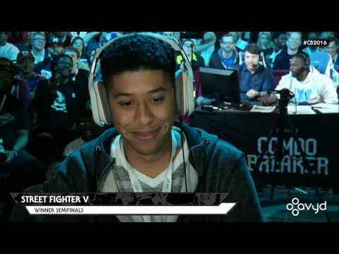Street Fighter 5 Tournament - Combo Breaker 2016 Top 8 - Nuckledu (Guile/Nash) vs Flash (Vega)