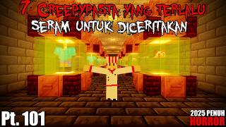 Download lagu 7 Creepypasta YANG TERLALU SERAM UNTUK DICERITAKAN!! - Creepypasta #101 mp3