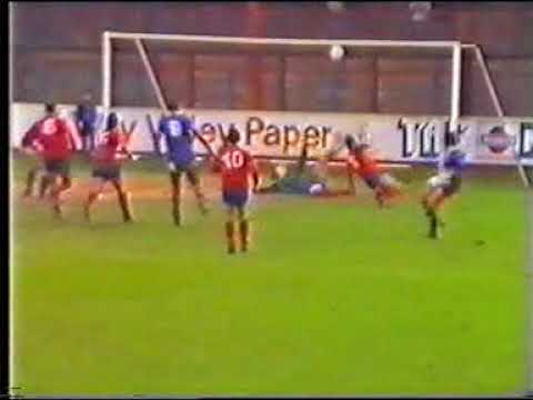 Aldershot v Bristol Rovers, Recreation Ground, Jan 1989