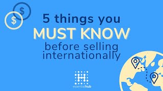 5 Things About Money You MUST Know Before Taking Your Business International