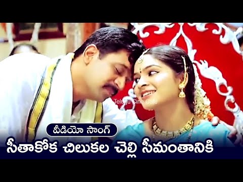 SEETHAKOKA CHILAKA LA CHELLI | SONG | PUTTINTIKI RA CHELLI  | ARJUN | MADHUMITA | TELUGU CINE CAFE