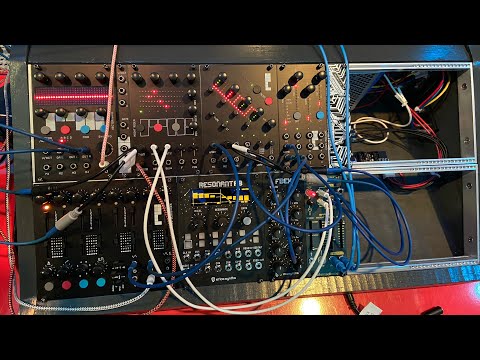 Studio DIY Eurorack Modular Synth Case Build and RYK Modular Jam!