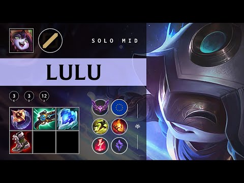 Lulu Mid vs Zed - EUW Master Patch 25.24