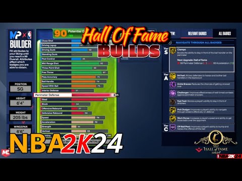 NBA 2K24 NEW BADGE & BUILDER SYSTEM IS FIRE