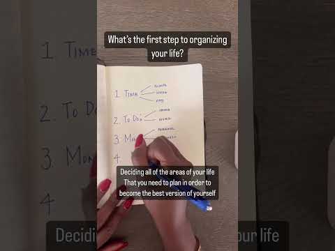 Starting to get organized #organizedlife