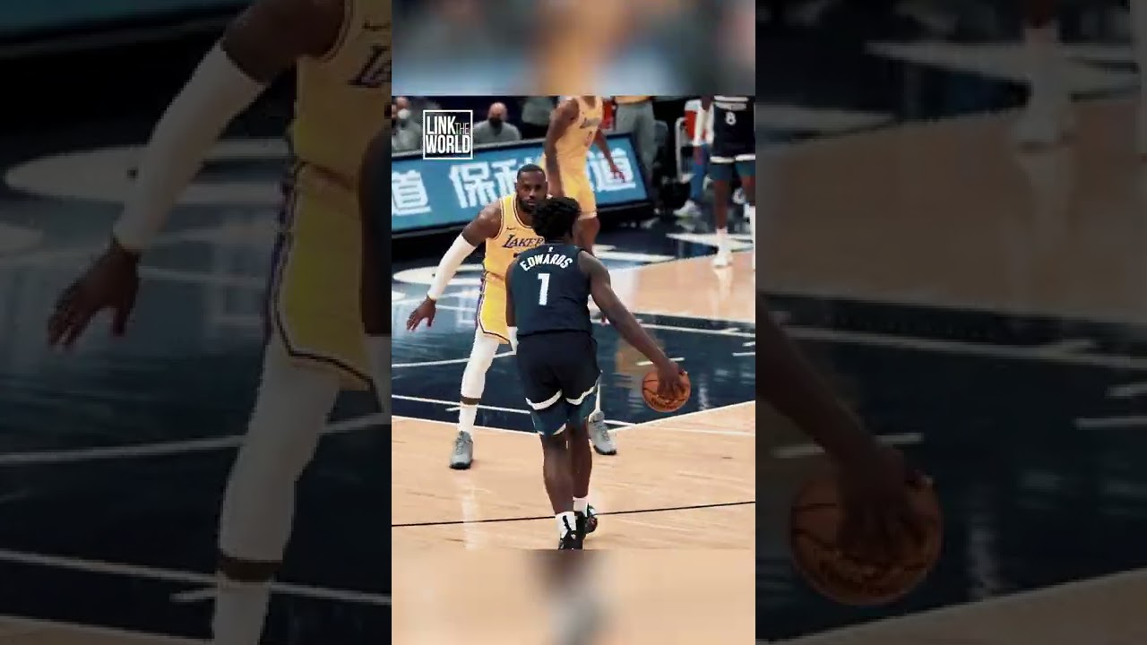 Anthony Edwards sizes up Lebron