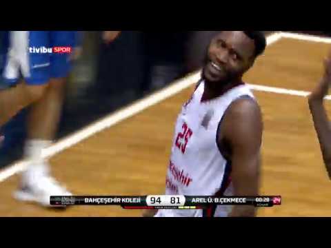 Maç Özeti:Bahçeşehir Koleji - Arel Üni.Büyükçekmece Basketbol 11.Hafta Maç Özeti