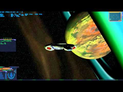 Klingon Academy skirmish - defiant vs Negh'Var secondtime