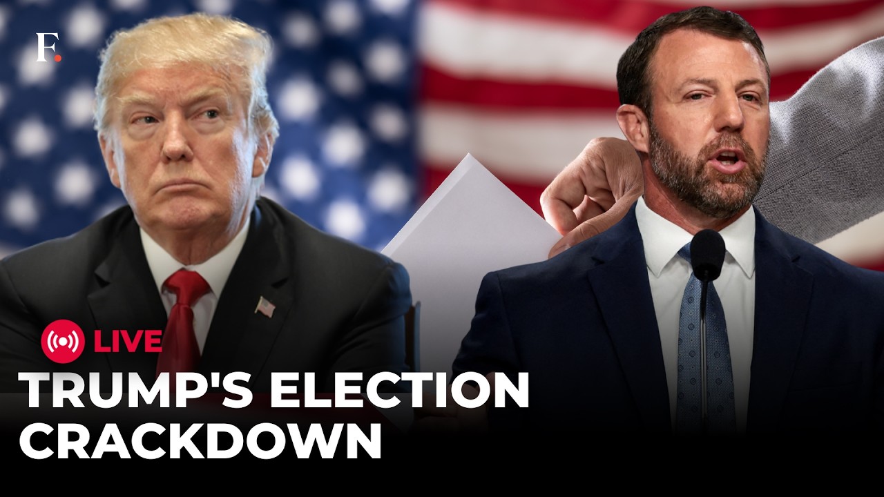 LIVE | Homeland Security Chief Markwayne Mullin Briefs on US Election Integrity after Trump Address