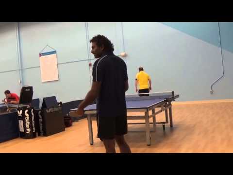 Cary Cup Table Tennis 2015 Raj(India) vs  Van Wagner Corey