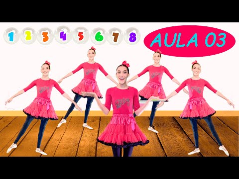 Aula de ballet Infantil 03 | Contar até 8!