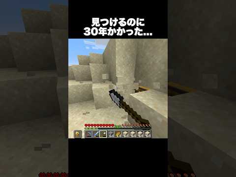 見つけるのに30年かかった… #shorts #マインクラフト #マイクラ