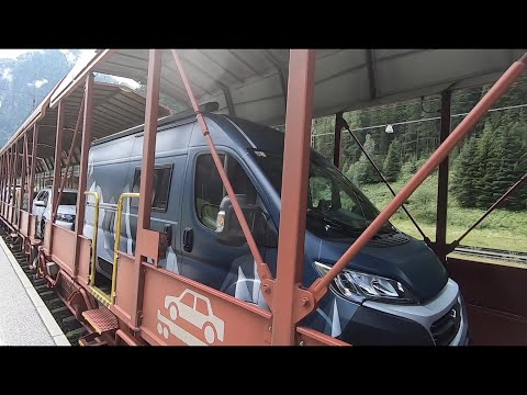 Autoschleuse Tauernbahn von Böckstein nach Mallnitz